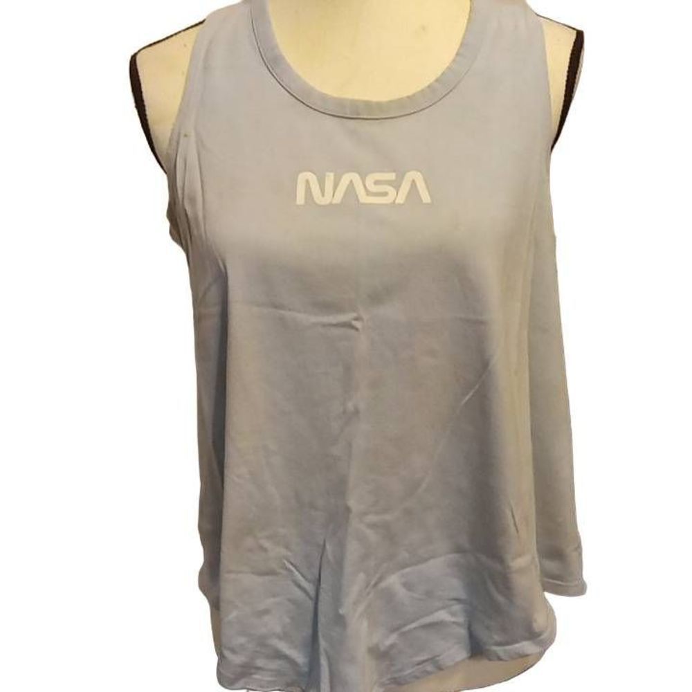 Fifth‎ Sun Women's Size Large Gray NASA Tank Top